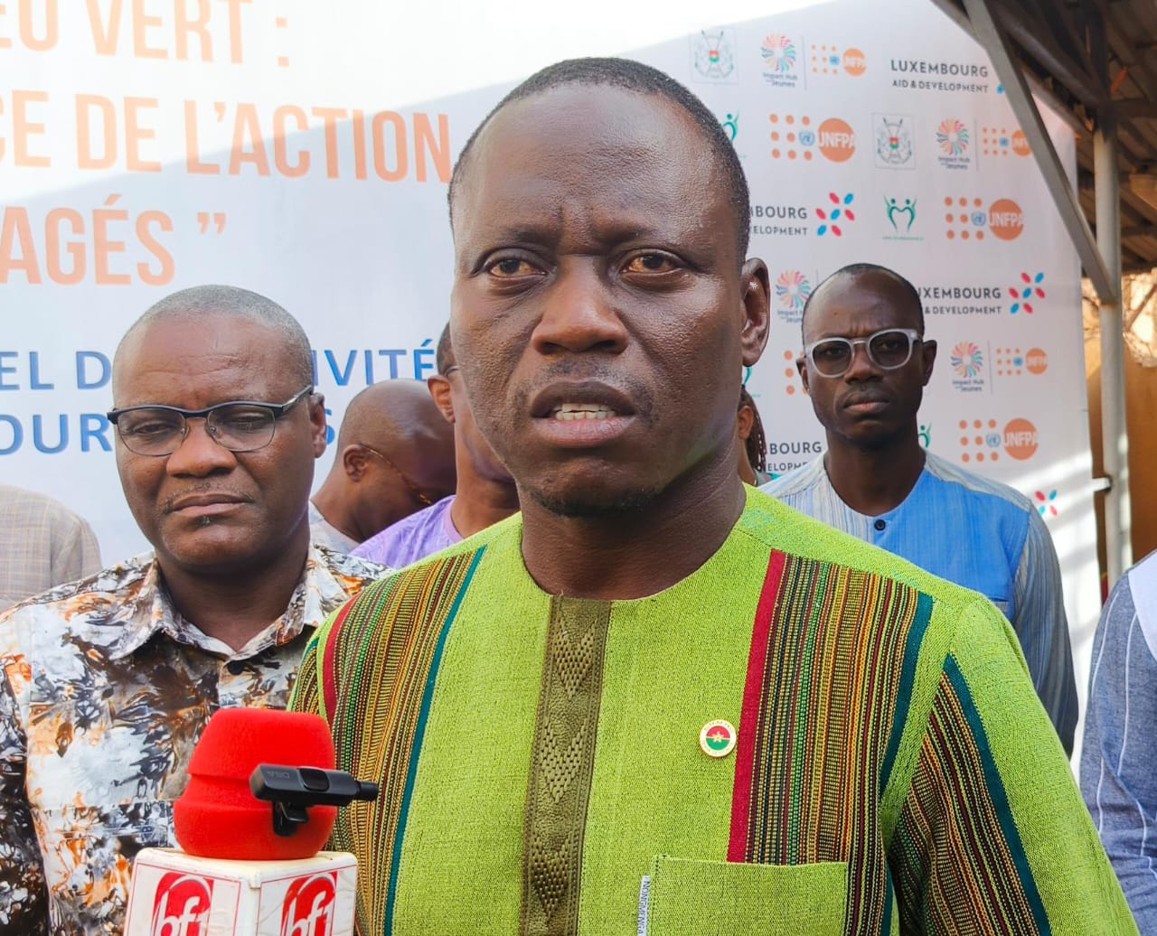 A l'occasion du Forum national « Génération Feu Vert », l'UNFPA a inauguré un centre incubateur pour jeunes, 13 mai 2025