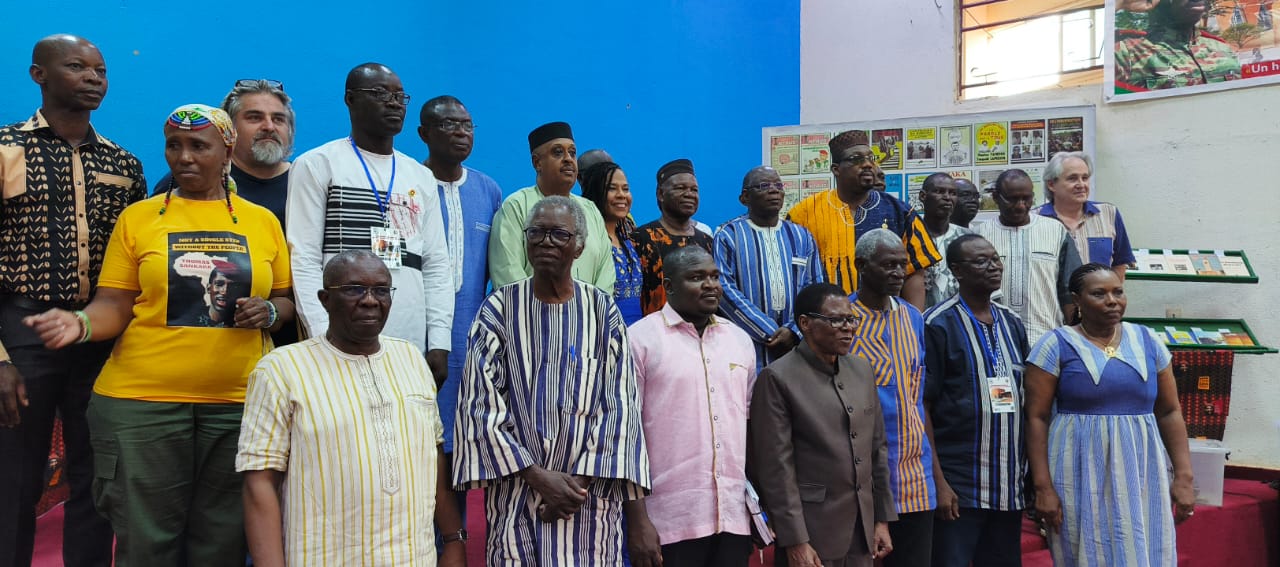 Cérémonie de lancement de la conférence pédagogique sur la vie de Thomas Sankara, en ouverture des activités d’inauguration du Mausolée Thomas Sankara, 16 mai 2025