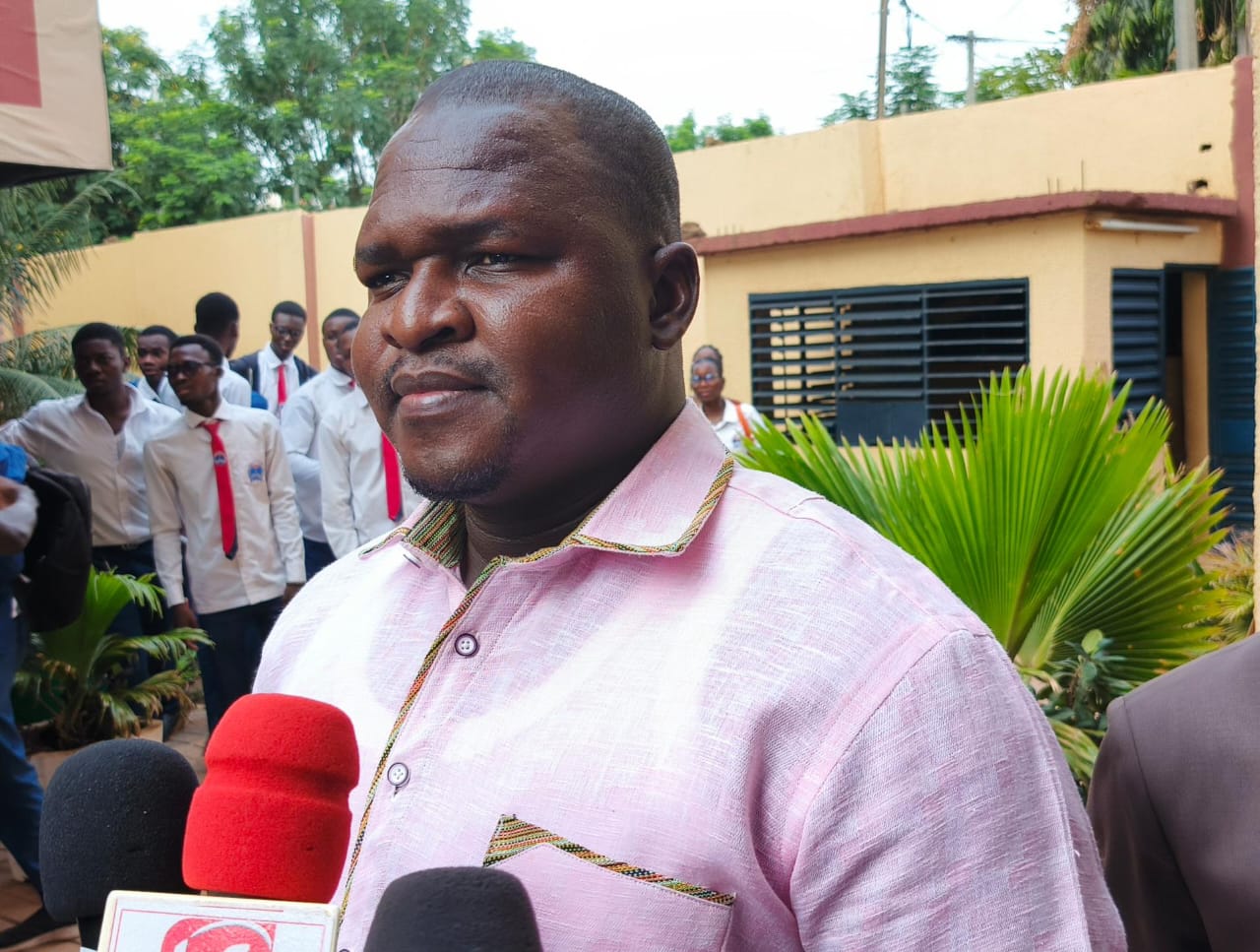 Cérémonie de lancement de la conférence pédagogique sur la vie de Thomas Sankara, en ouverture des activités d’inauguration du Mausolée Thomas Sankara, 16 mai 2025