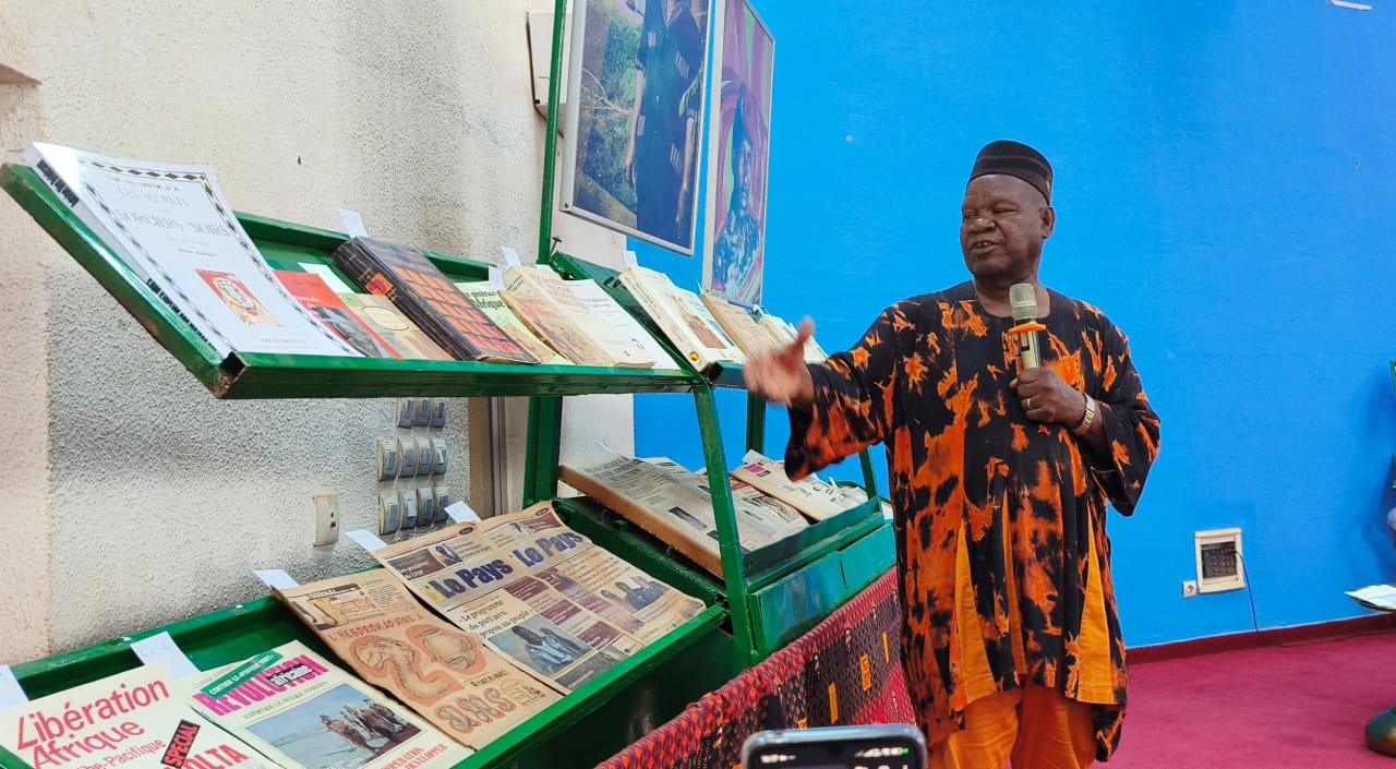 Cérémonie de lancement de la conférence pédagogique sur la vie de Thomas Sankara, en ouverture des activités d’inauguration du Mausolée Thomas Sankara, 16 mai 2025