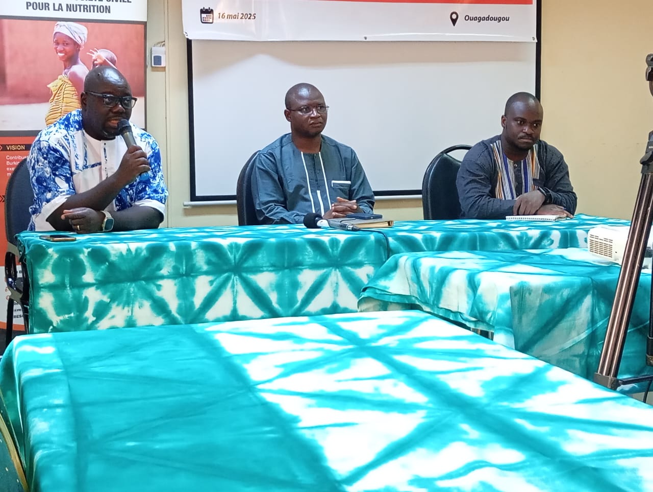 Le RESONUT organise un atelier d'information sur les engagements N4G du Burkina Faso pour la nutrition au profit des journalistes, 16 mai 2025