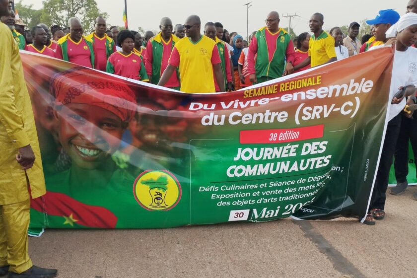 Cérémonie de lancement de la Semaine Régionale du Vivre-Ensemble du Centre (SRV-C), 20 mai 2025 a Komsilga