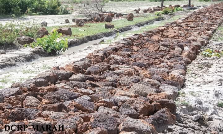 Le ministre chargé de l'agriculteur, Ismaël Sombié a fait une tournée sur les sites d’aménagement de bas-fonds et de construction de barrages dans la région des Hauts-Bassins, 9 juin 2025