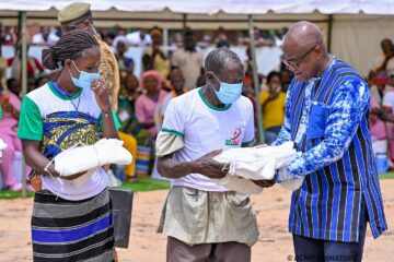 Lancement de la campagne de distribution de moustiquaire imprégnée, 19 juin 2025 à Komsilga