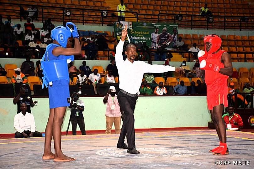 Entrée en lice de la délégation du Burkina aux jeux de l'AES, 22 juin 2025