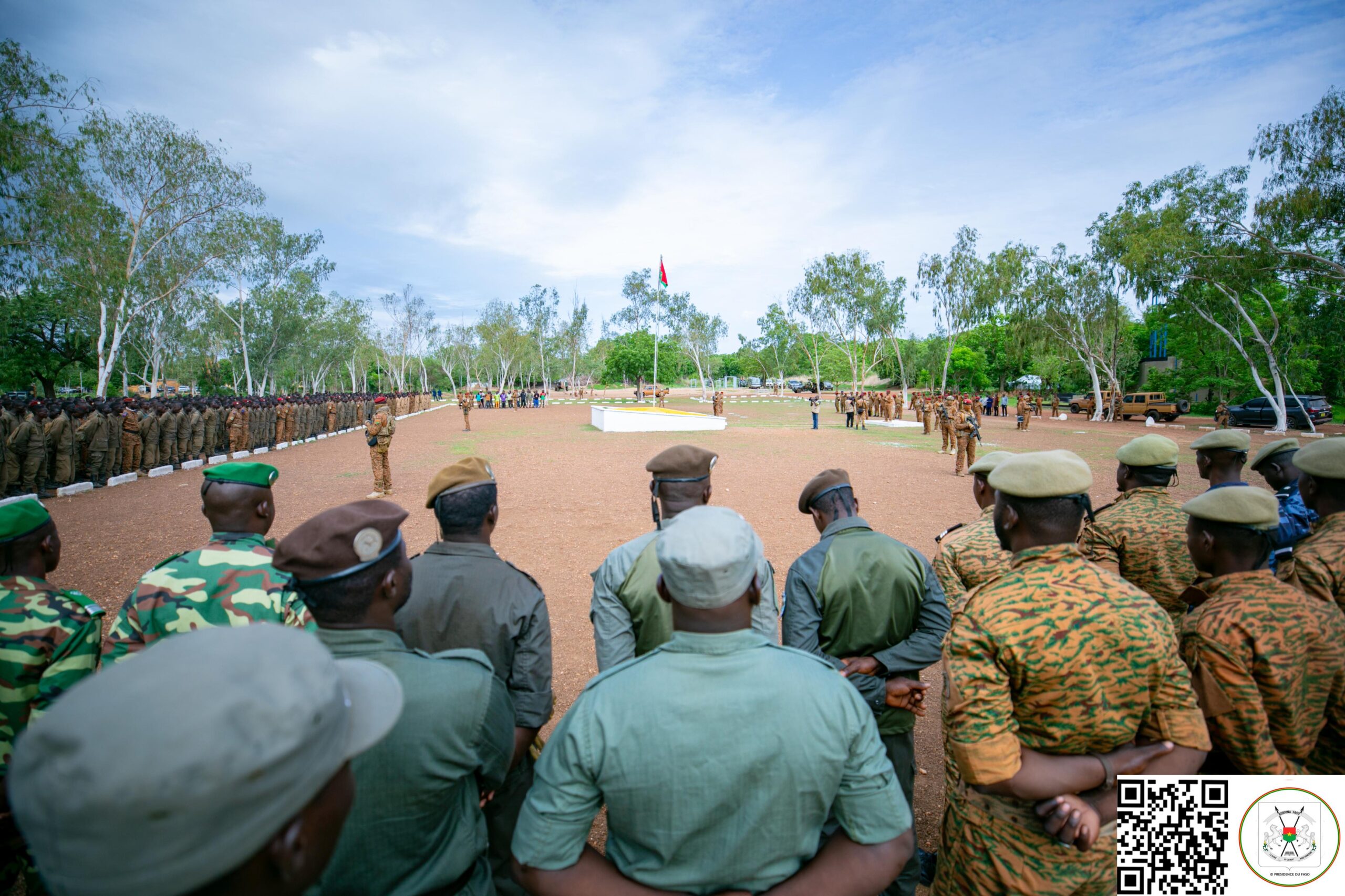 En visite dans la région du Centre-Sud, le Chef de l'Etat s'est adressé aux combattants, 15 juin 2025