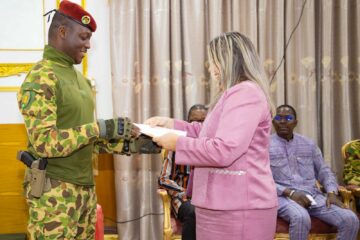 L'ambassadeur de Cuba au Burkina a présent sa lettre de créance au Président du Faso, 26 juin 2025