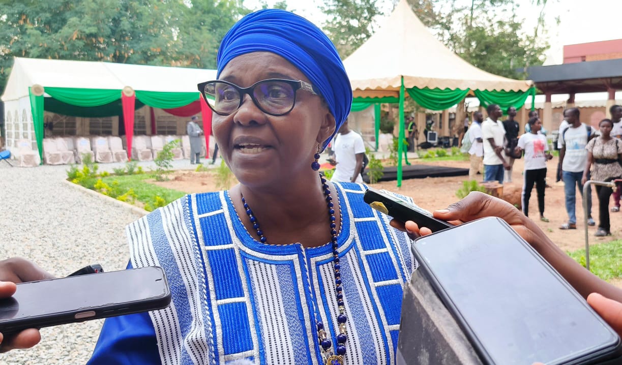 Cérémonie d'inauguration de la Bibliothèque universitaire centrale de l'UJKZ, 27 juin 2025
