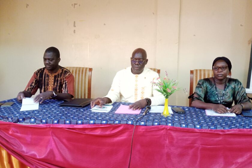 Le gouverneur de la région du Centre a présidé l'ouverture de la première session de l'année 2025 du Cadre de concertation régional, 4 juin 2025