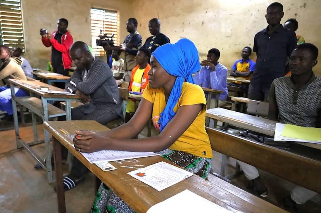 Lancement des épreuves de second tour du BAC dans la région de Djôrô par les ministres en charge de l'Enseignement secondaire et celui de la Jeunesse, 7 juillet 2025