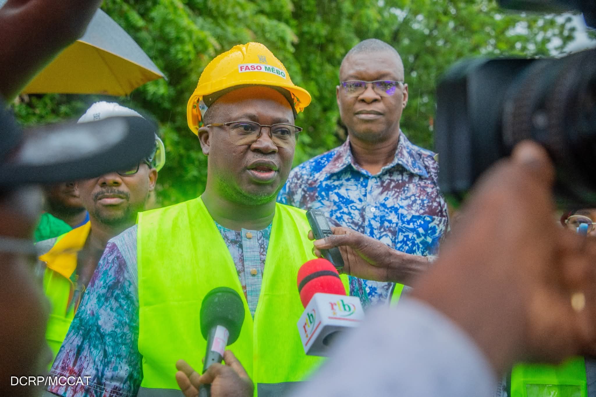 Led acteurs du MCCAT ont apporté leur contribution à l'initiative Faso Mêbo, 12 juillet 2025