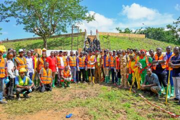 Le MCCAT et Faso Mêbo ont organisé une opération de nettoyage du site du Théâtre populaire Désiré Bonongo, 26 juillet 2025