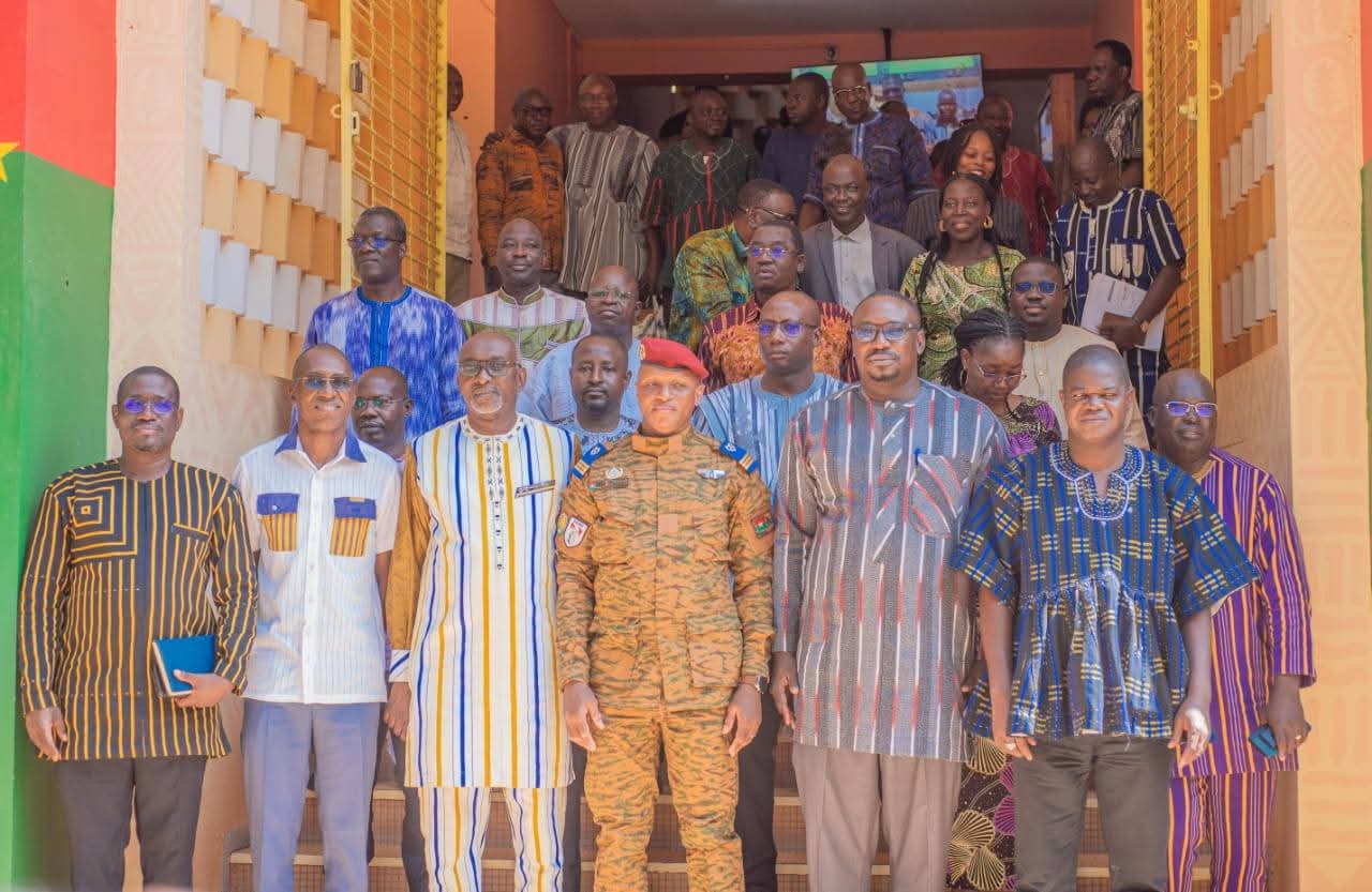 Installation du nouveau Secrétaire général du ministère des Infrastructures et du Désenclavement, Capitaine Ollo Palenfo, 28 juillet 2025