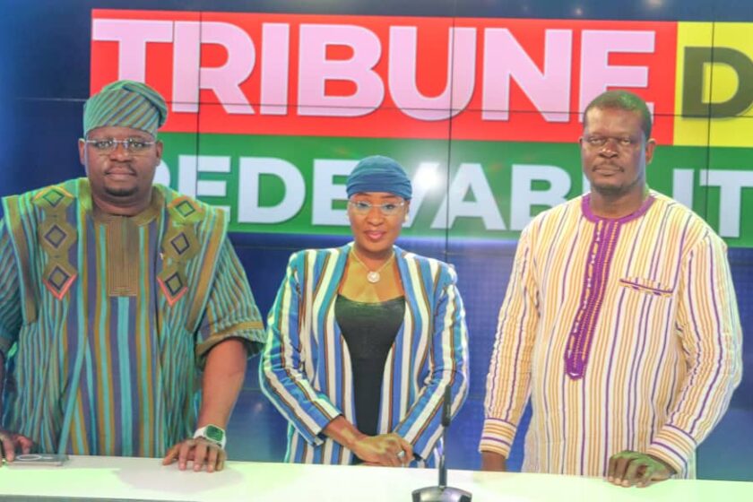 Sur le plateau de l'émission Tribune de la recevabilité de RTB, le ministre de la Justice, Edasso Rodrigue Bayala a dressé le bilan des réformes judiciaires, 1er juillet 2025