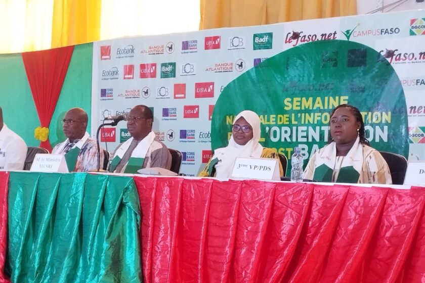 Cérémonie de lancement de la 10e édition de la Semaine nationale de l’information et de l’orientation (SIO), 15 juillet 2025 à Ouagadougou