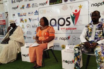 La cérémonie de lancement de la 1ère édition des Olympiades des métiers et des compétences/Naturals Aptitudes & Skills Promotion (NAPS), 25 juillet 2025 à Ouagadougou