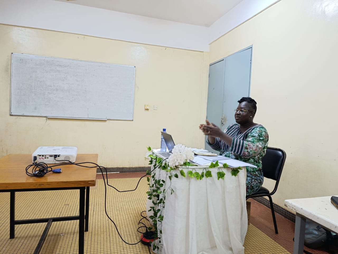 Soutenance de mémoire de licence de Mouniratou Lougué sur la vérification des faits à Studio Yafa, 22 juillet 2025