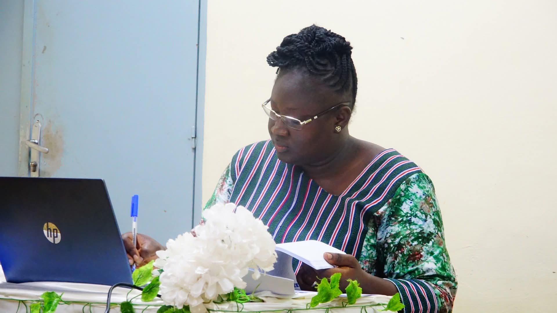 Soutenance de mémoire de licence de Mouniratou Lougué sur la vérification des faits à Studio Yafa, 22 juillet 2025