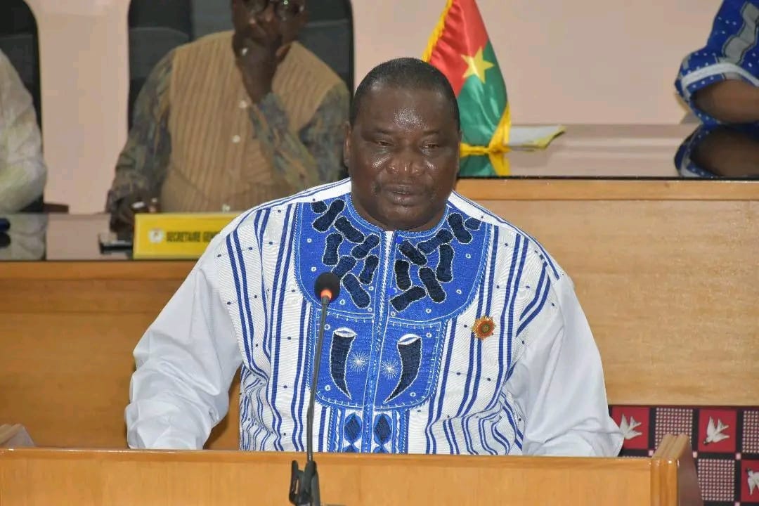 Le ministre en charge de l'Action humanitaire, Pélagie Kaboré a répondu aux questions des députés de l'ALT sur la protection de l'enfance, 29 juillet 2025