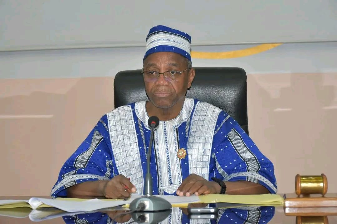 Le ministre en charge de l'Action humanitaire, Pélagie Kaboré a répondu aux questions des députés de l'ALT sur la protection de l'enfance, 29 juillet 2025