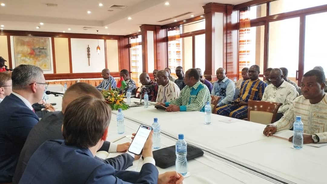 Dans le cadre de la coopération bilatérale, le Burkina Faso et la Russie ont effectué 48h de travaux au Burkina, 29 au 30 juillet 2025