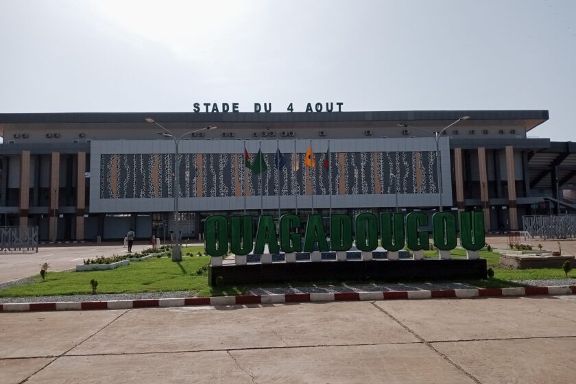 Visite du stade du 4-août par la rédaction de La Tribune du Faso, 16 juillet 2025