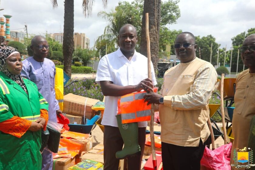 IAMGOLD Essakane SA fait don de matériels à la Brigade verte de Ouagadougou, 1er août 2025