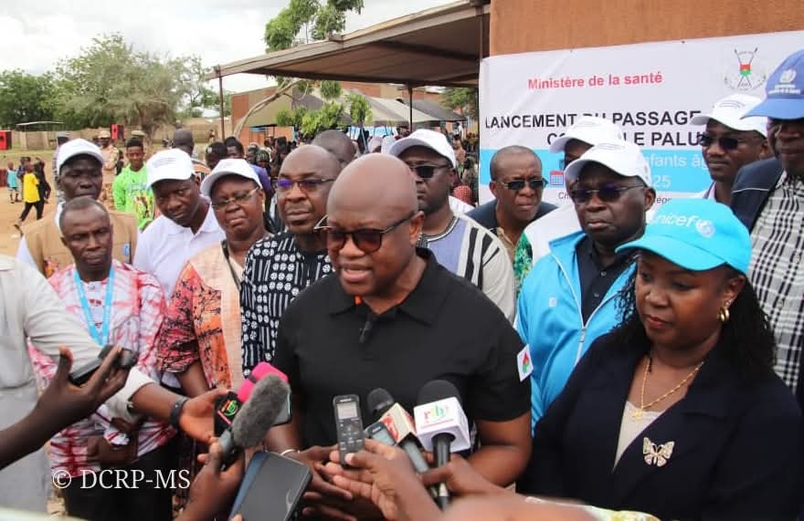 Le lancement officiel du passage à l’échelle de la vaccination contre le paludisme au Burkina Faso, 15 août 2025