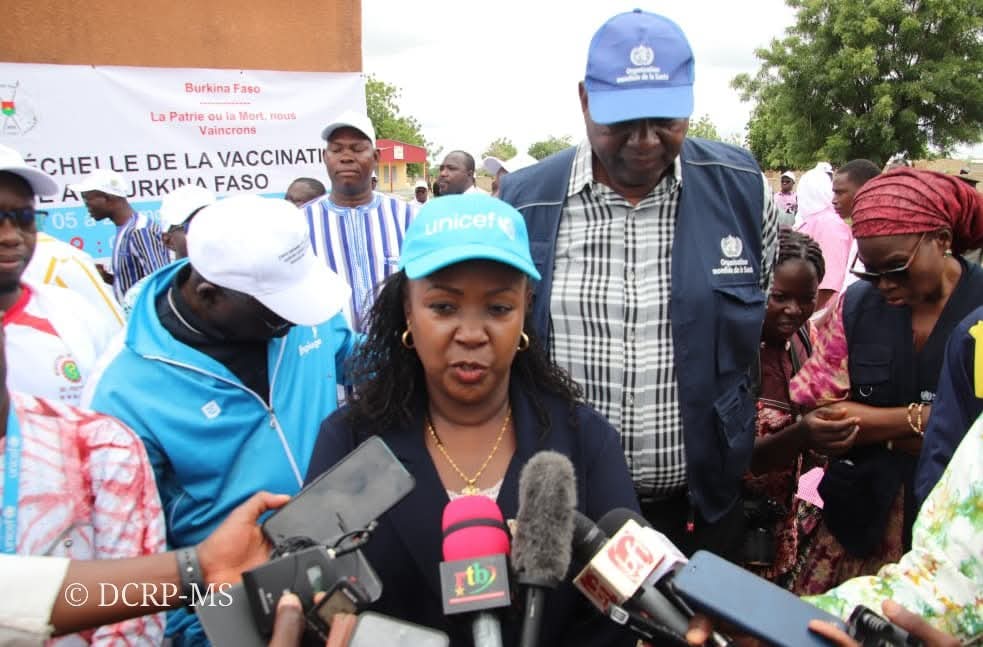 Le lancement officiel du passage à l’échelle de la vaccination contre le paludisme au Burkina Faso, 15 août 2025
