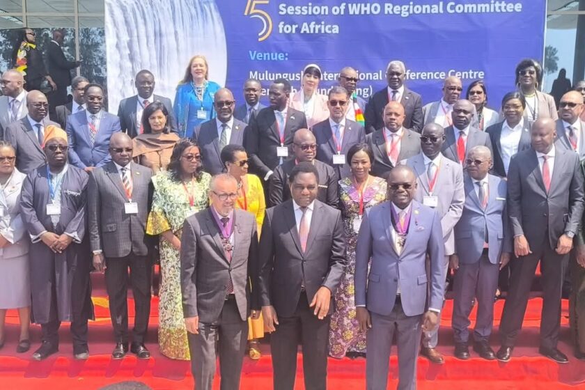 Le Burkina Faso participe à la 75e session du Comité régional de l'OMS pour l'Afrique, 25 août 2025