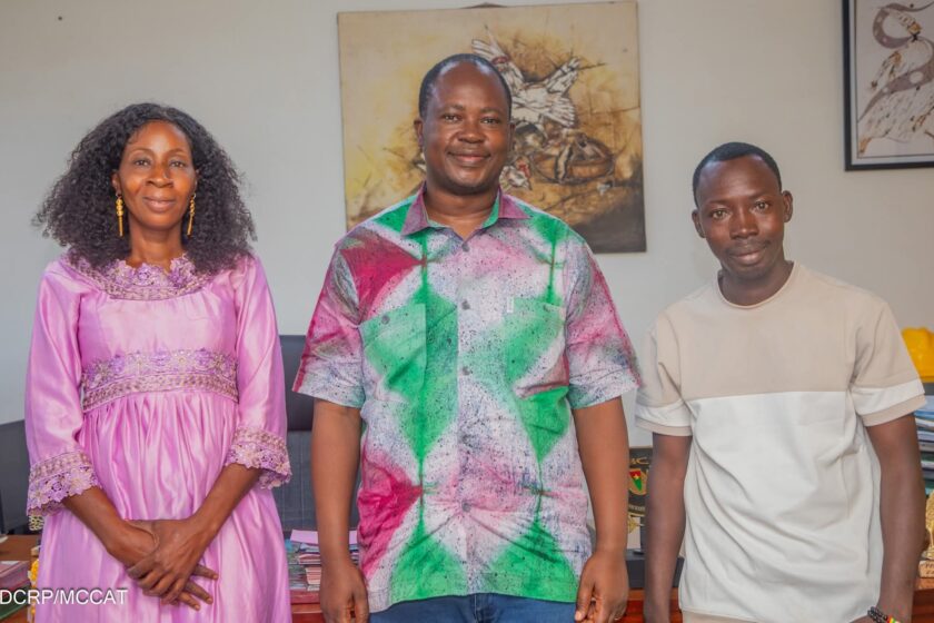 Reçus en audience, l'article La Tuine et le chantre Alexandre Kafando, le MCCAT s'engage a accompagner les deux, 28 août 2025