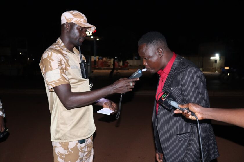 L'ONASER et la Police nationale ont mené une opération conjointe de contrôle routier, 10 août 2025