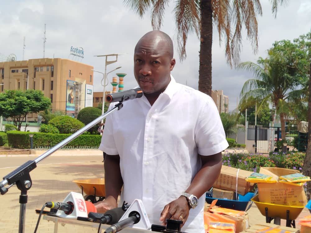 IAMGOLD Essakane SA fait don de matériels à la Brigade verte de Ouagadougou, 1er août 2025