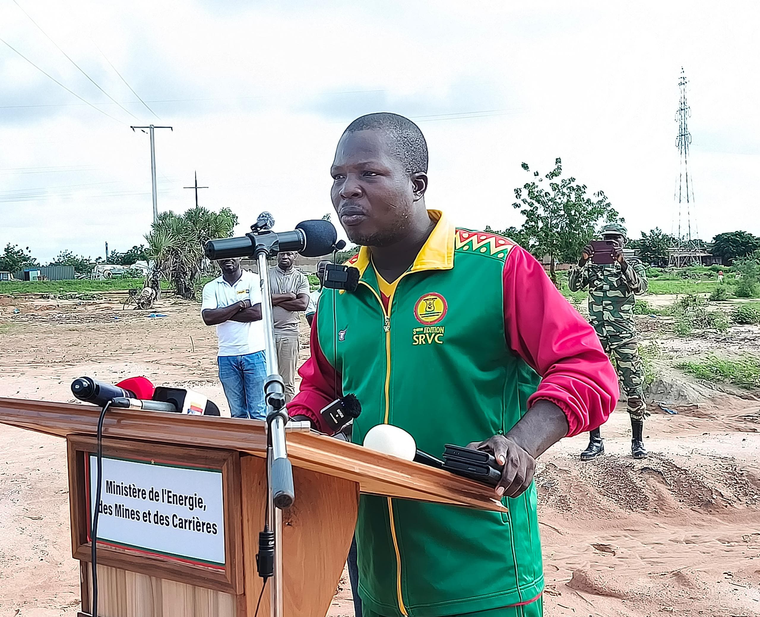 La journée de reboisement du ministère des Mines à la ceinture verte de Zongo, un quartier de Ouaga, 9 août 2025