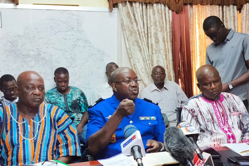 Conférence de presse de la Coordination Nationale de Contrôle des Forces de Police (CONACFP), 12 août 2025