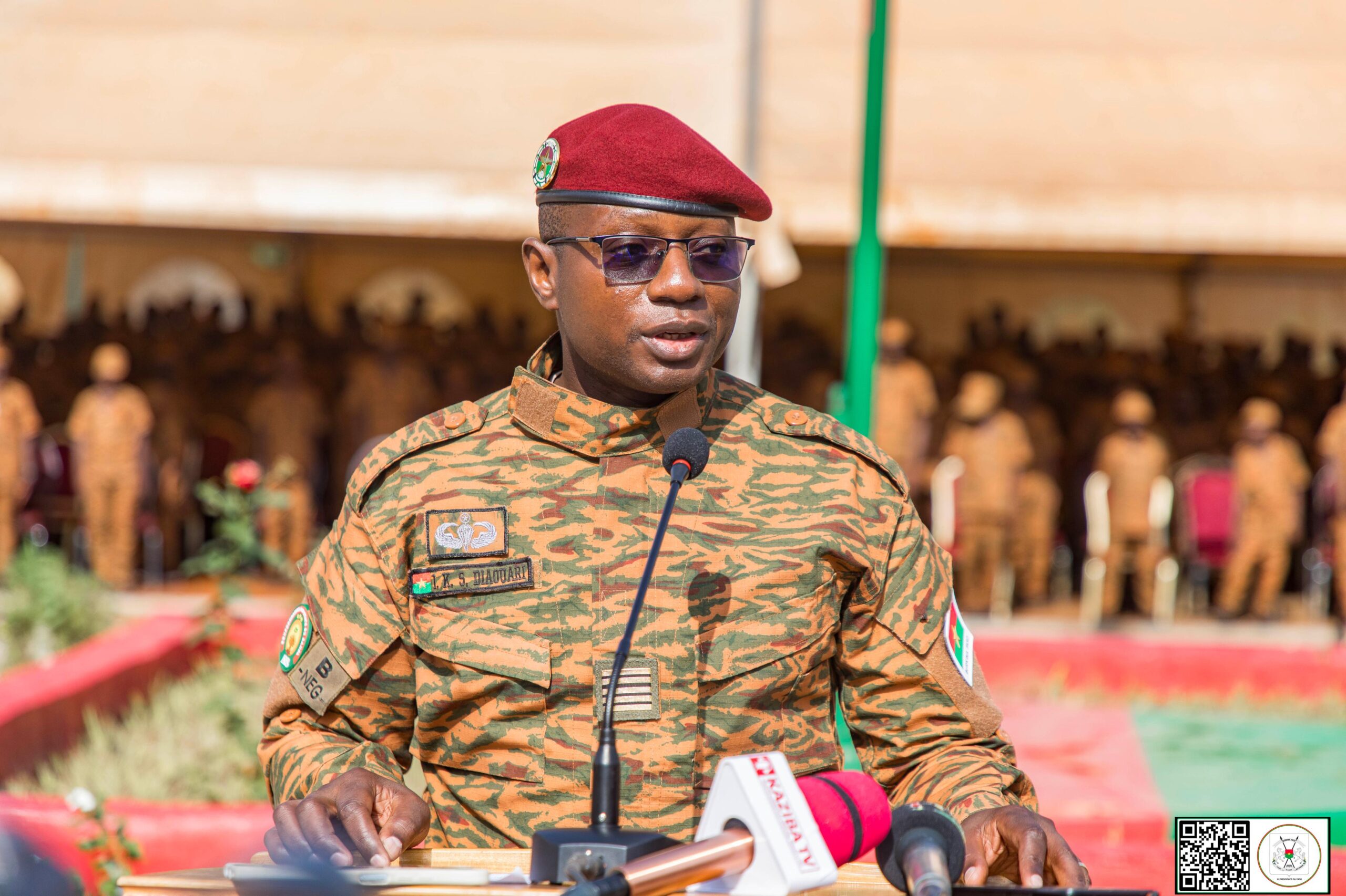 Cérémonie de clôture de la première édition du Camp vacances Faso Mêbo, 23 août 2025 à Ouagadougou