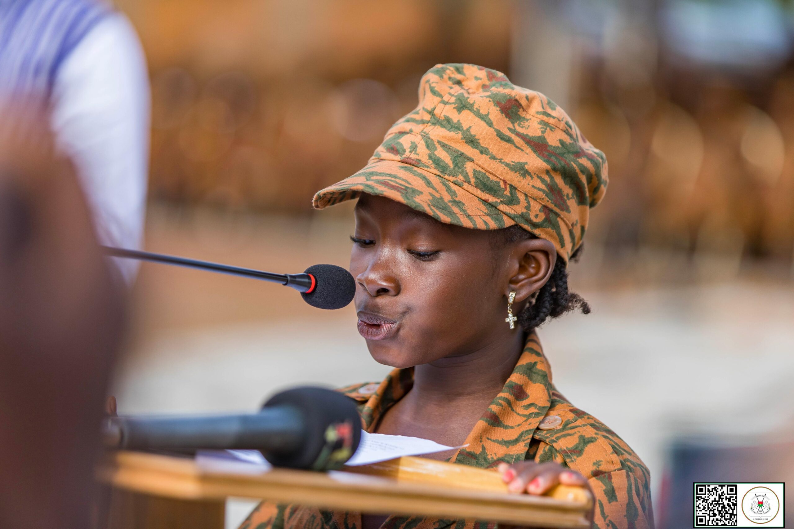 Cérémonie de clôture de la première édition du Camp vacances Faso Mêbo, 23 août 2025 à Ouagadougou