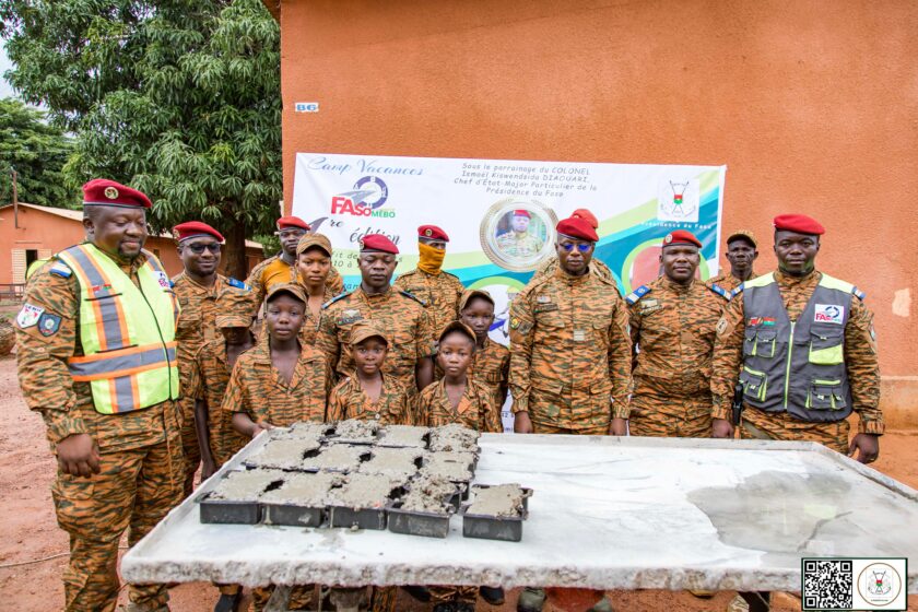 Lancement de l'édition de la région du Guiriko du Camp vacances Faso Mêbo, 29 août 2025
