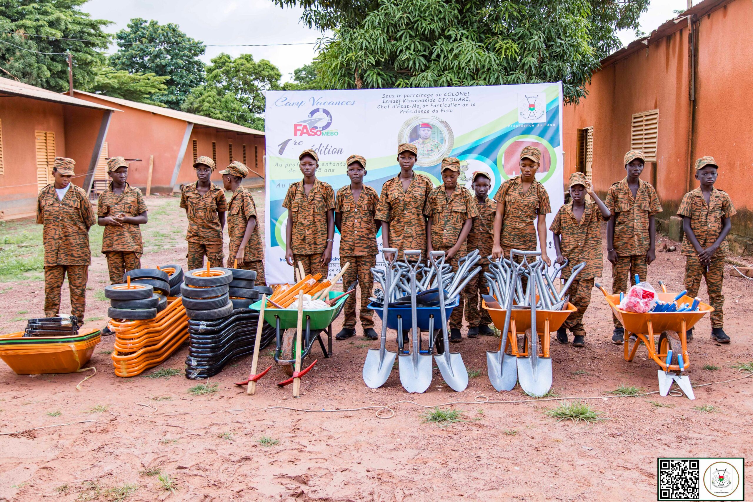 Lancement de l'édition de la région du Guiriko du Camp vacances Faso Mêbo, 29 août 2025