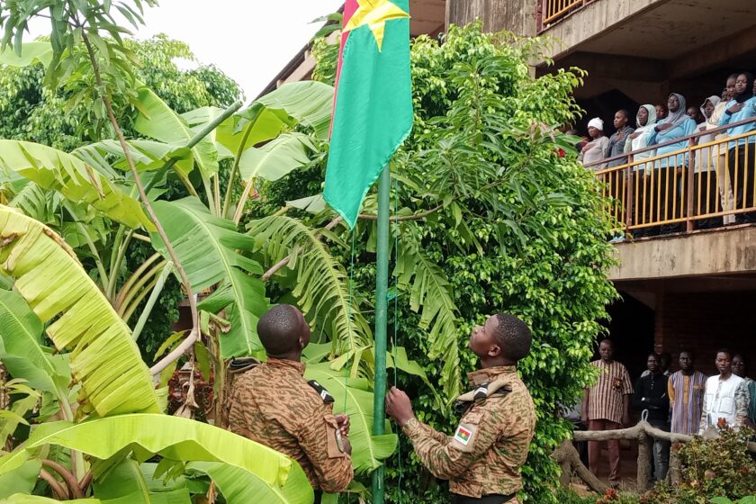 Lancement officiel de l'immersion patriotique dans la région du Kadiogo, 14 août 2025