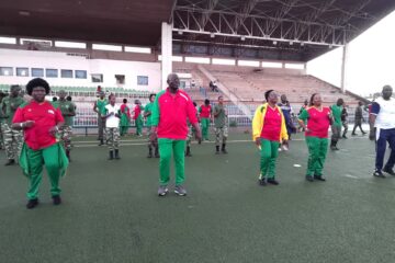 Le gouverneur de la région du Kadiogo Abdoulaye Bassinga a invité les corps constitués à l'initiative Sport pour tous, 4 septembre 2025