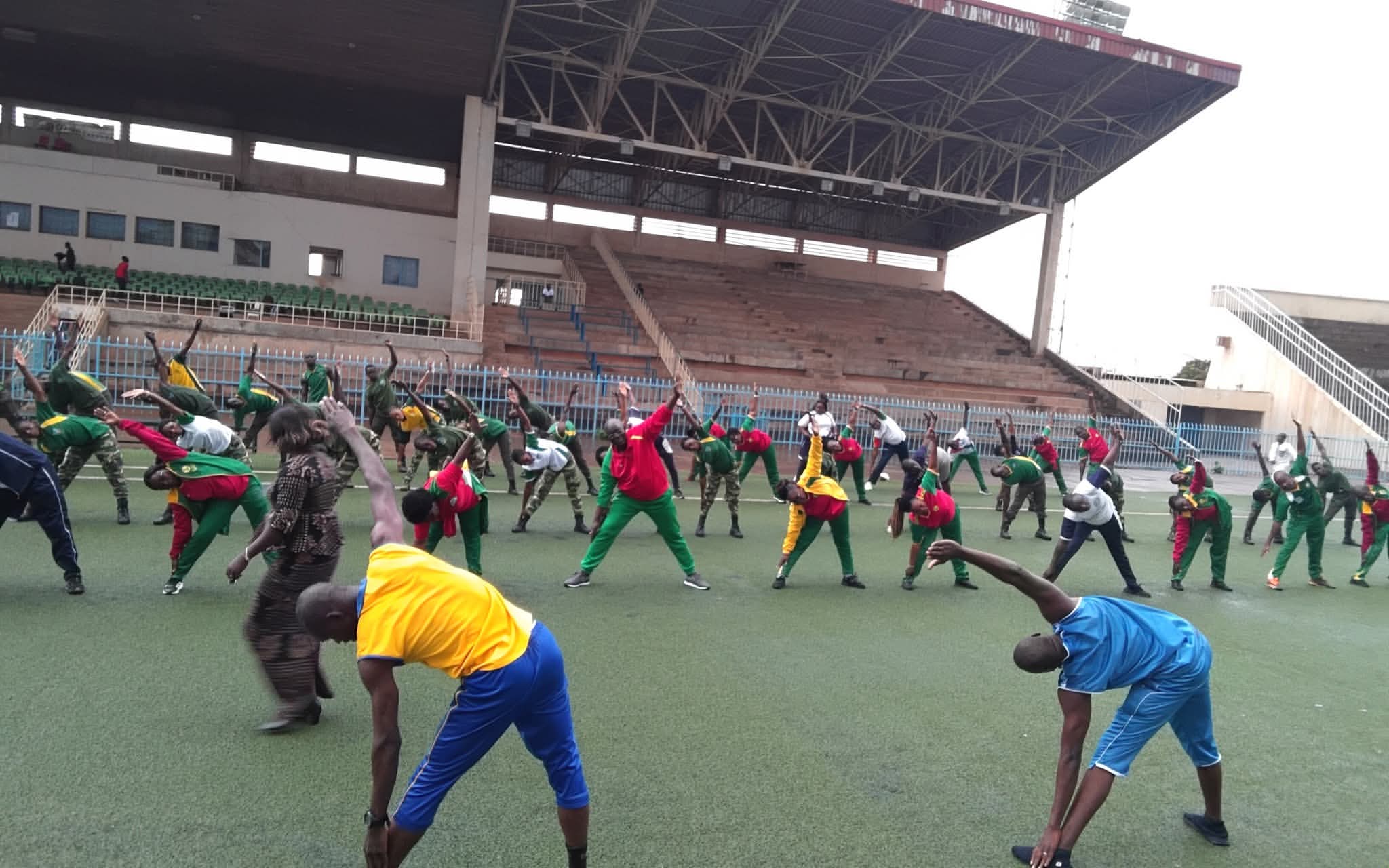 Le gouverneur de la région du Kadiogo Abdoulaye Bassinga a invité les corps constitués à l'initiative Sport pour tous, 4 septembre 2025