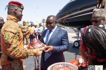 Le Président de la Sierra Leone en visite de travail et d'amitié au Burkina, 16 septembre 2025
