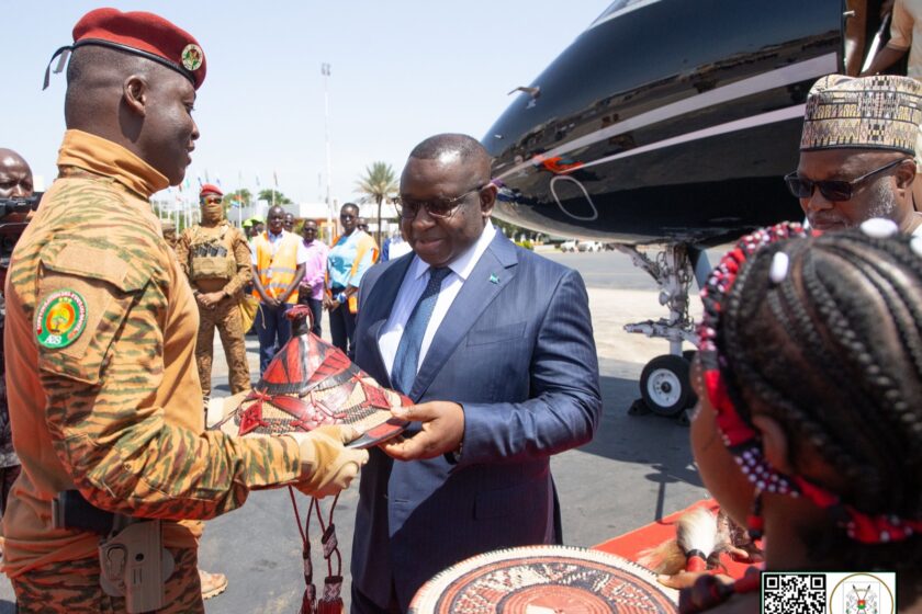 Le Président de la Sierra Leone en visite de travail et d'amitié au Burkina, 16 septembre 2025