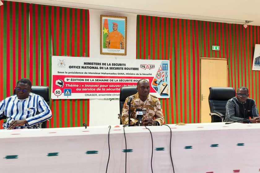 Cérémonie de lancement de la La 9e édition de la Semaine nationale de la sécurité routière, 16 septembre 2025