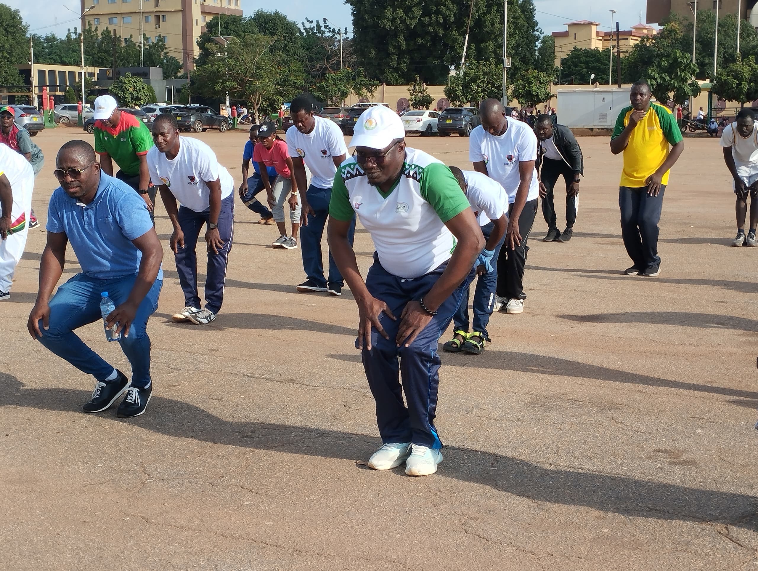 En prélude à la 7ᵉ édition de la SAMAO, prévue du 25 au 27 septembre 2025 à Ouagadougou, le ministère en charge des Mines a organisé un cross populaire suivi d’une séance d’aérobic, 18 septembre 2025 à Ouagadougou