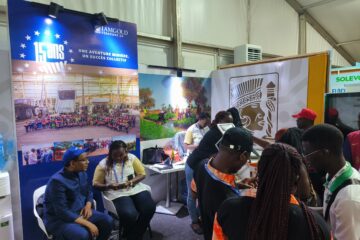 Présentation du stand de Essakane à la 7e édition de la SAMAO, 25 au 27 septembre 2025 à Ouagadougou