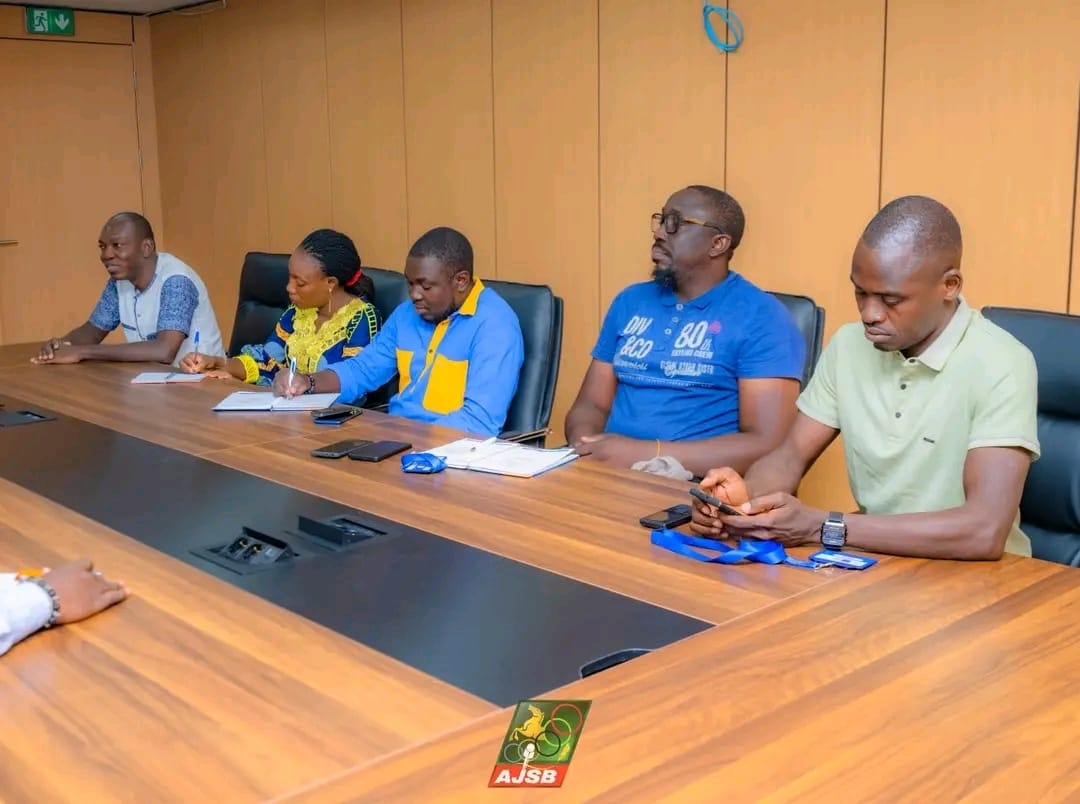 Visite de l'AJSB chez son partenaire Crois Bank international