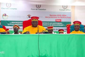 L’audience solennelle marquant la rentrée judiciaire 2025-2026 a eu lieu ce 1er octobre 2025 à Ouagadougou