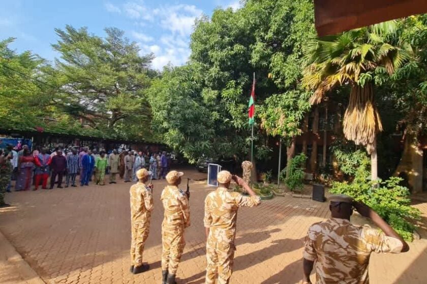 Lancement de la deuxième phase de l’édition 2025 des Journées nationales d’engagement patriotique et de participation citoyenne (JEPPC) dans la région du Kadiogo, 2 octobre 2025